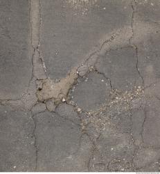 Photo Textures of Asphalt Damaged